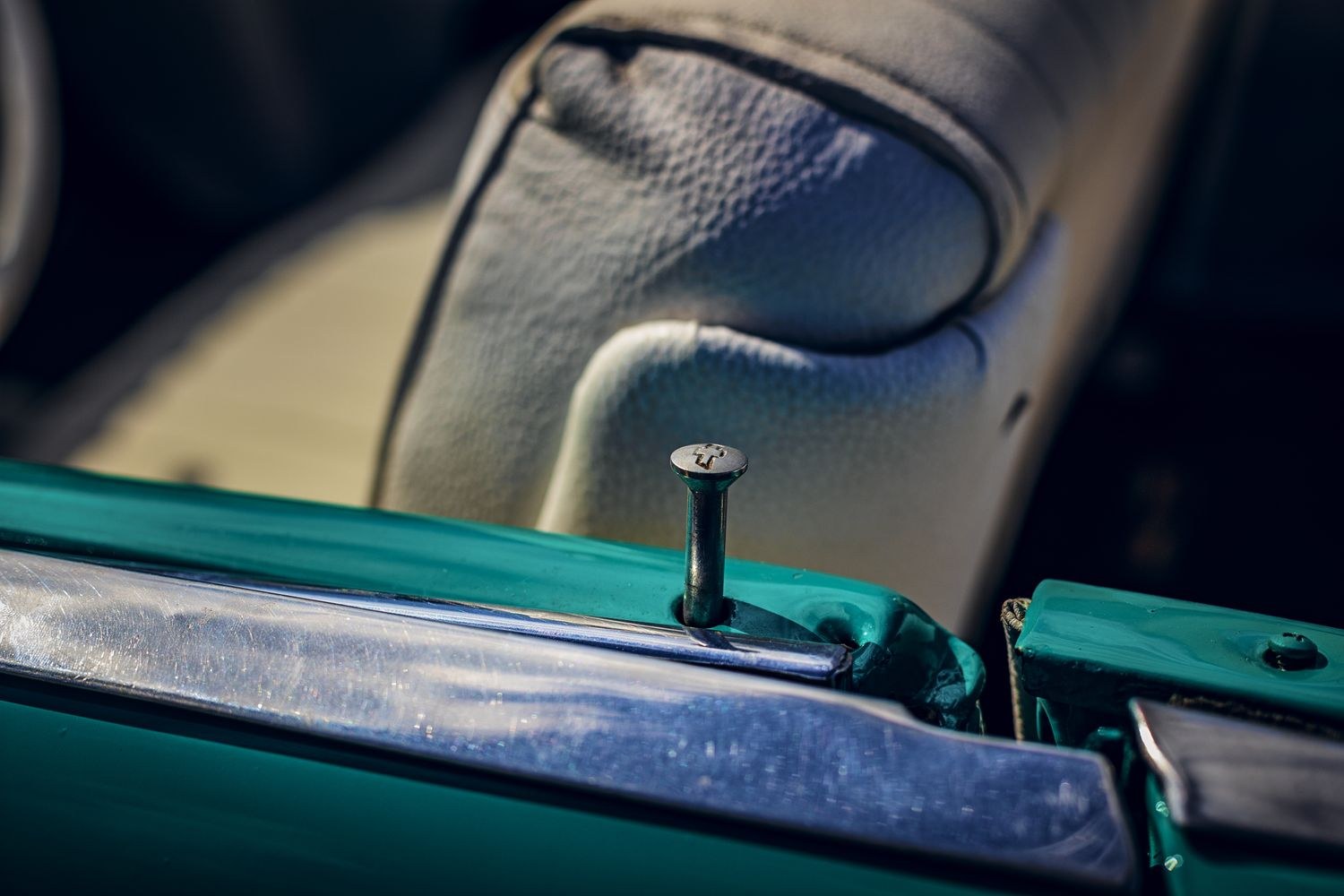 Wertgutachten: Detailaufnahme an einem klassischen Fahrzeug